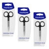 Manicare Scissors Cut CVD Stainless Steel Cuticle Scissors Pack of 3