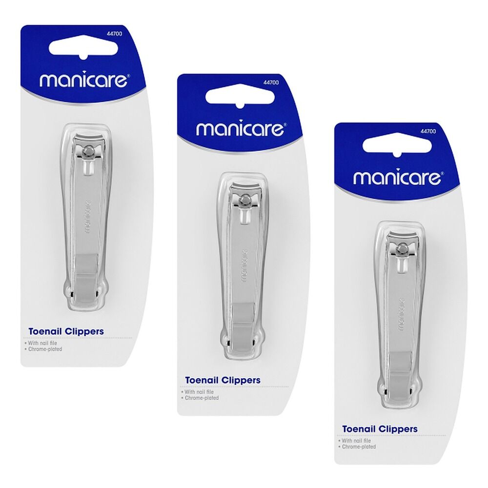 Manicare Clipper Toenail File Pack of 3