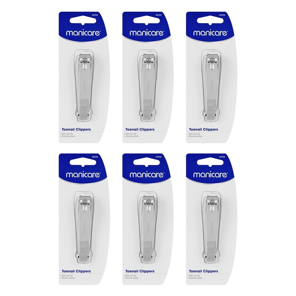 Manicare Clipper Toenail File Pack of 6