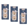 Bibs Colour Pacifier Glow in the Dark Blush Size 3 2 Pack Bundle of 3
