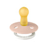 Bibs Colour Pacifier Glow in the Dark Blush Size 3 2 Pack