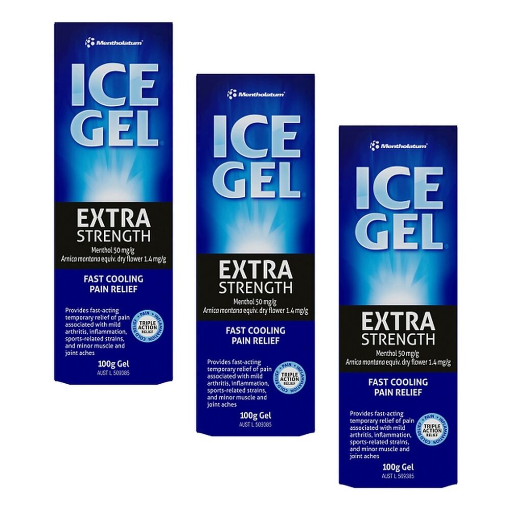 Ice Extra Strength 100g Pack of 3