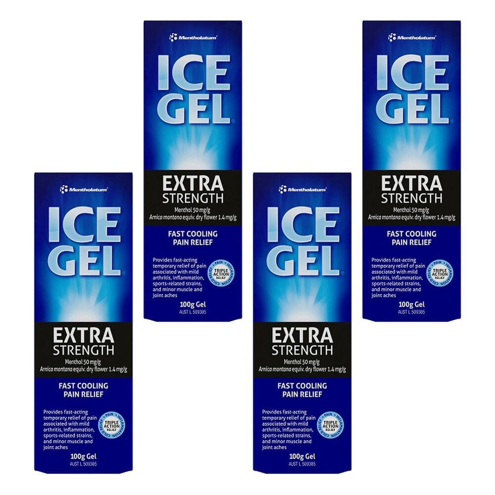 Ice Extra Strength 100g Pack of 4