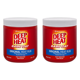 Deep Heat Game Day Original Heat Rub 500g Pack of 2