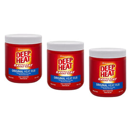 Deep Heat Game Day Original Heat Rub 500g Pack of 3
