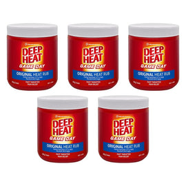 Deep Heat Game Day Original Heat Rub 500g Pack of 5