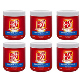 Deep Heat Game Day Original Heat Rub 500g Pack of 6