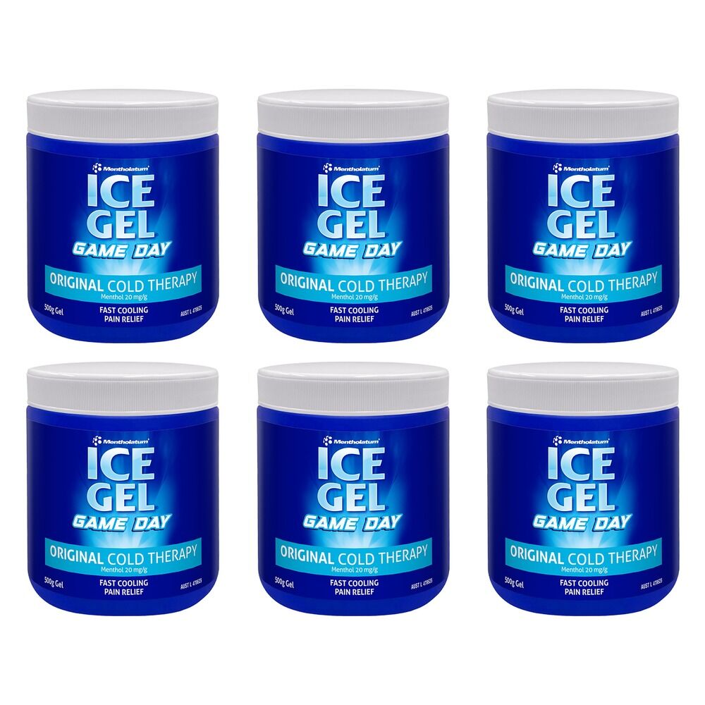 Ice Game Day Original Cold Therapy 500g Pack of 6