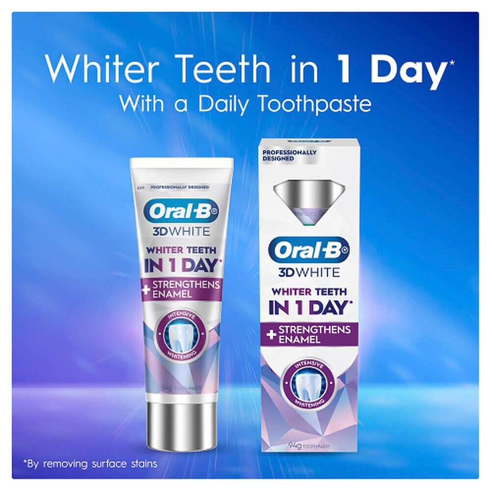 Oral-B 3D White Intensive Whitening Diamond Clean Toothpaste 94g
