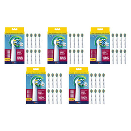 Oral-B Floss Action Deep Clean Value Pack Brush Heads White 8 Pack Bundle of 5