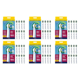 Oral-B Floss Action Deep Clean Value Pack Brush Heads White 8 Pack Bundle of 6