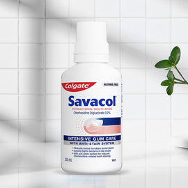Colgate Savacol Antibacterial Mouth Rinse Mint 300mL
