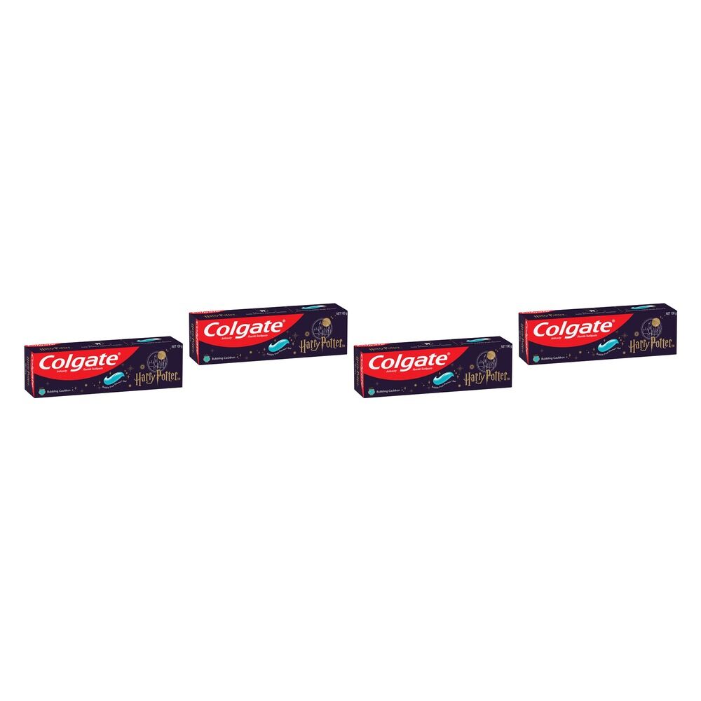 Colgate Kids Harry Potter Bubbling Cauldron Toothpaste 100g Pack of 4