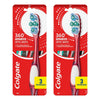 Colgate 360 Optic White Soft Toothbrush 3 Pack Bundle of 2