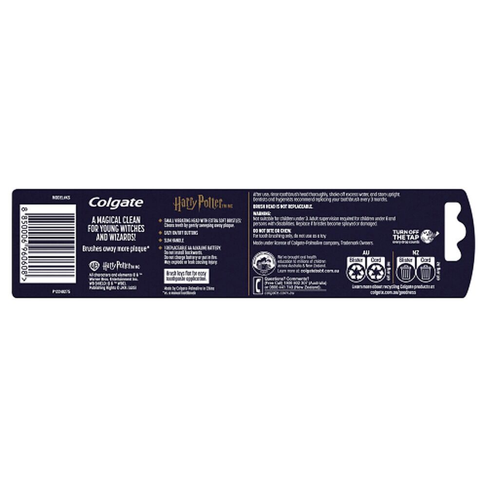 Colgate Kids Harry Potter Sonic Power Toothbrush Extra Soft