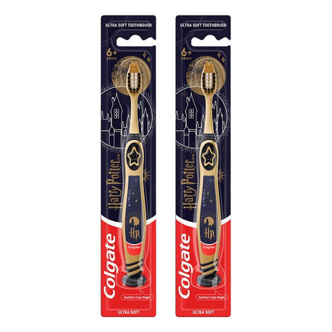 Colgate Kids Harry Potter Ultra Soft Toothbrush 6+ Years Pack of 2
