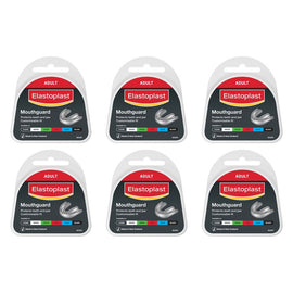 Elastoplast Sport Mouthguard Adult Assorted Colours x 6 Bundle of 6