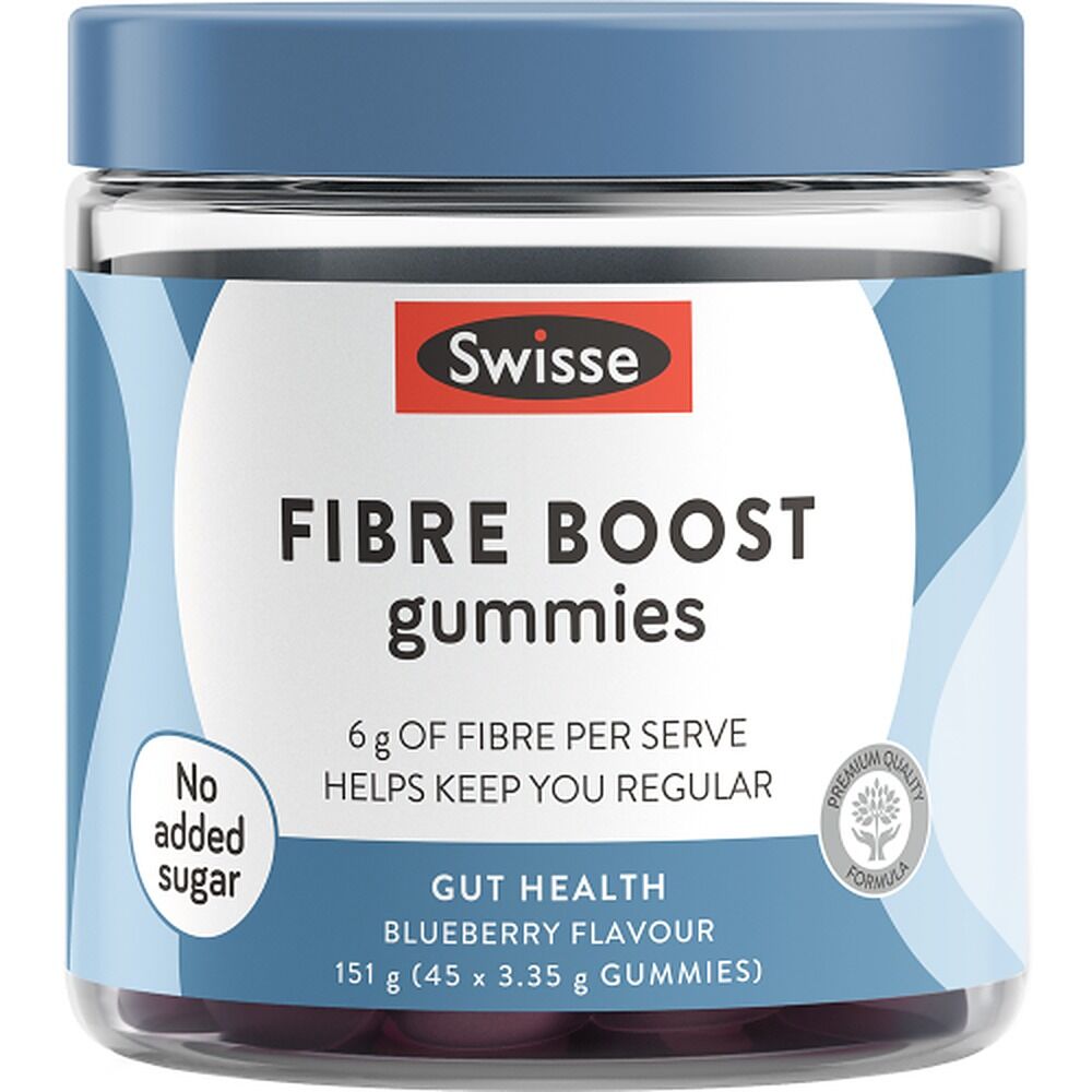 Swisse Fibre Boost 45 Gummies