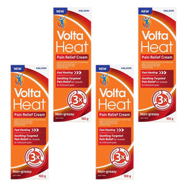 VoltaHeat Pain Relief Cream 100g Pack of 4