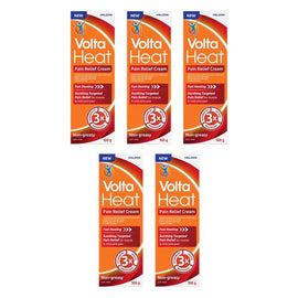 VoltaHeat Pain Relief Cream 100g Pack of 5