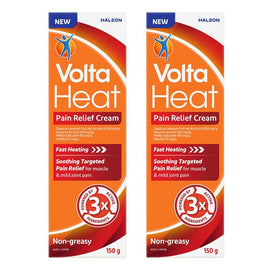 VoltaHeat Pain Relief Cream 150g Pack of 2