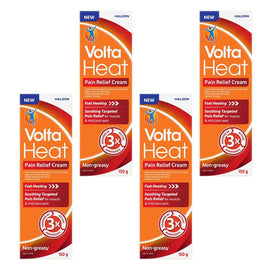 VoltaHeat Pain Relief Cream 150g Pack of 4