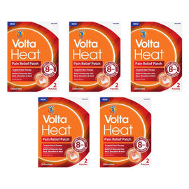 VoltaHeat Pain Relief Patch 2 Patches Pack of 5
