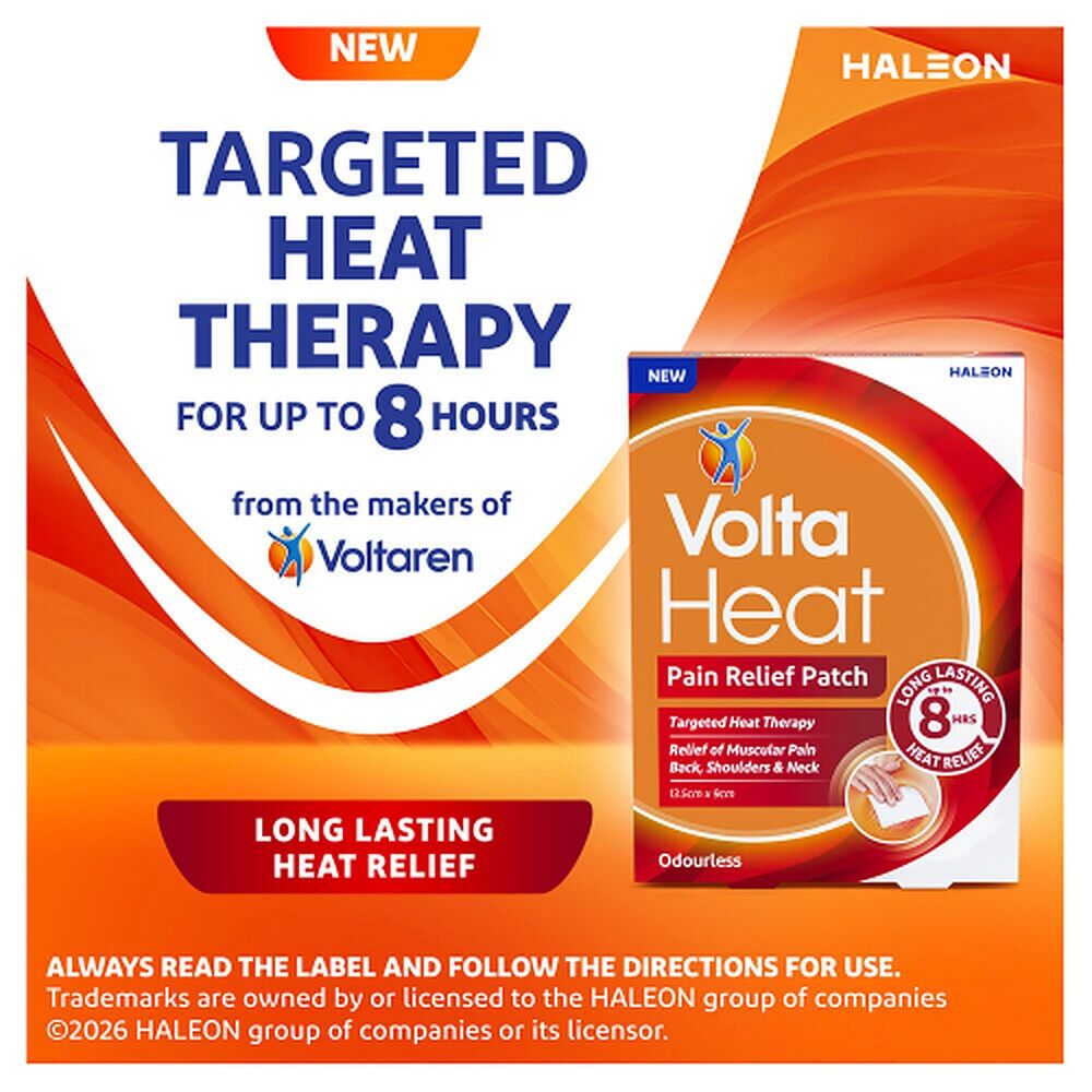 VoltaHeat Pain Relief Patch 2 Patches