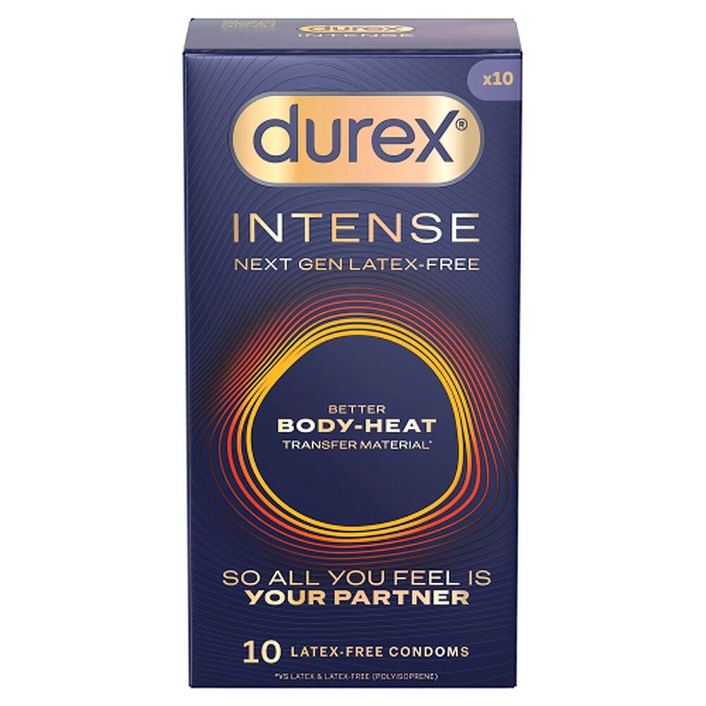 Durex Intense Regular Latex-Free 10 Condoms
