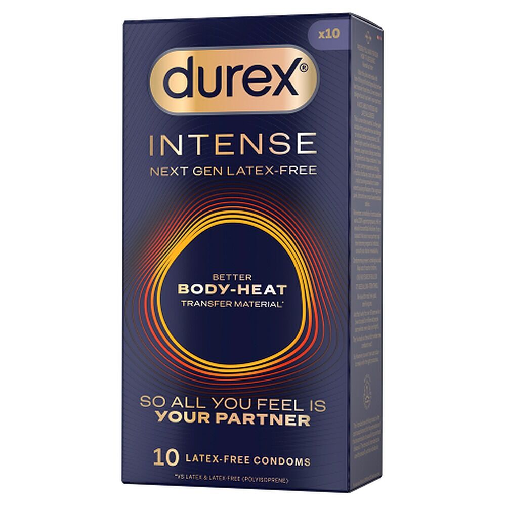 Durex Intense Regular Latex-Free 10 Condoms