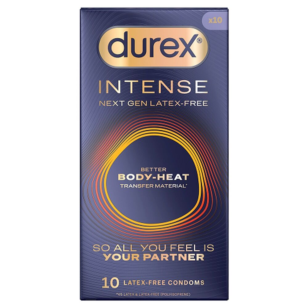 Durex Intense Regular Latex-Free 10 Condoms