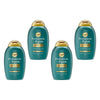 OGX ProGrowth + Peptide Clarifying Shampoo Scalp Exfoliant 385mL Pack of 4