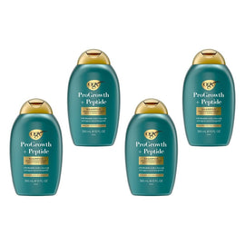 OGX ProGrowth + Peptide Clarifying Shampoo Scalp Exfoliant 385mL Pack of 4