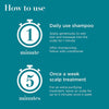 OGX ProGrowth + Peptide Clarifying Shampoo Scalp Exfoliant 385mL