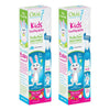 Oral7 Kids Toothpaste with Fluoride, Includes Free Toothbrush, 40mL Pack of 2