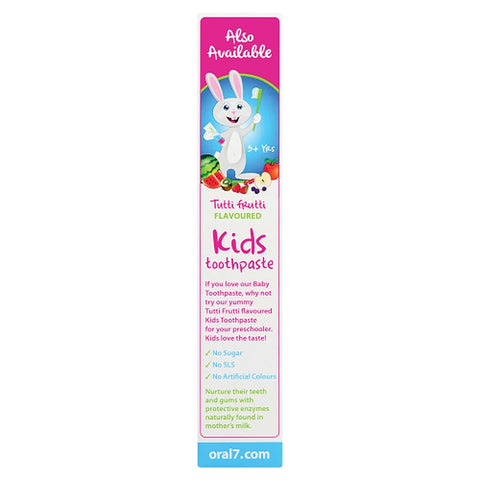 Oral7 Baby Toothpaste with Finger Brush 40mL