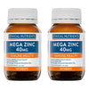 Ethical Nutrients Mega Zinc 40mg 120 Tablets Pack of 2