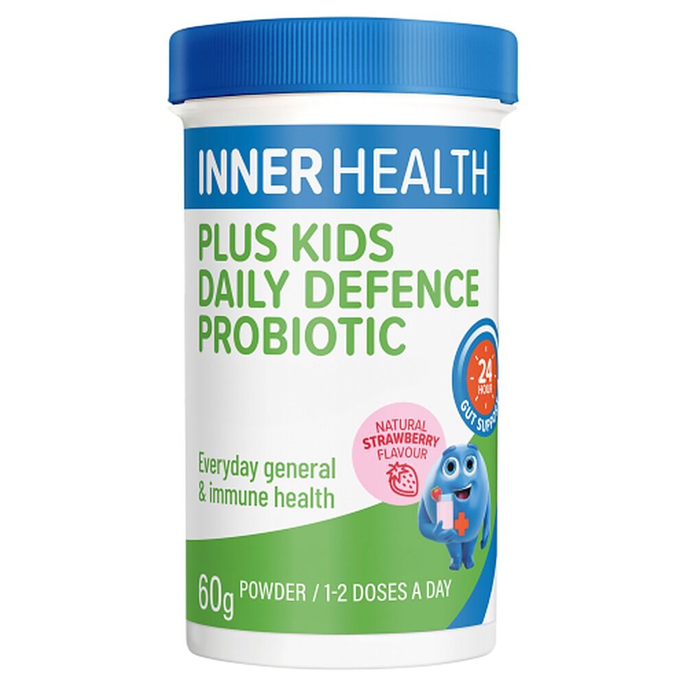 Inner Health Plus Kids Daily Defence Probiotic Strawberry 60g