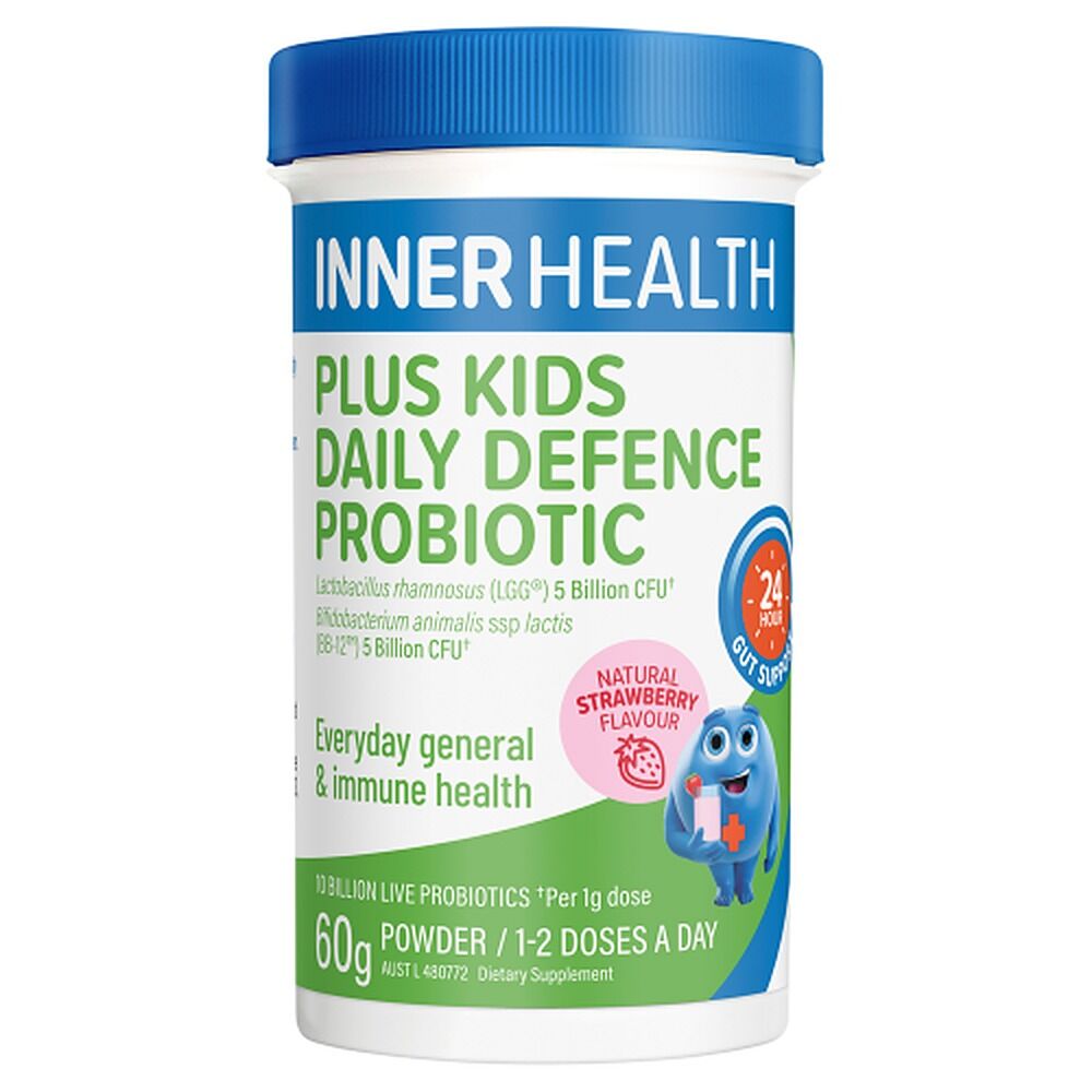 Inner Health Plus Kids Daily Defence Probiotic Strawberry 60g