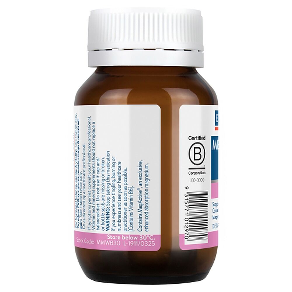 Ethical Nutrients Mega Magnesium Women's Balance 30 Tablets