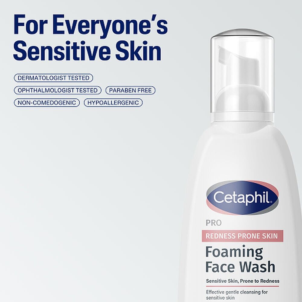 Cetaphil Pro Redness Prone Skin Foaming Face Wash 236mL