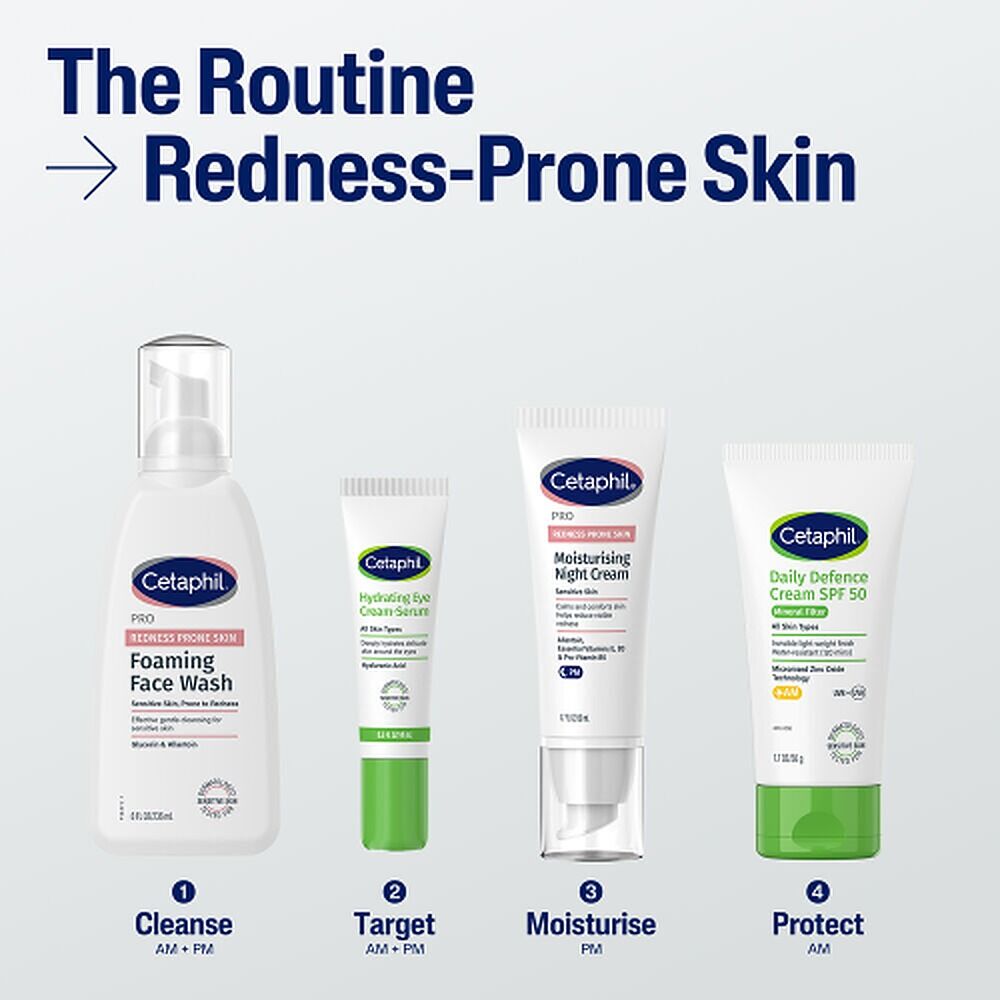 Cetaphil Pro Redness Prone Skin Foaming Face Wash 236mL