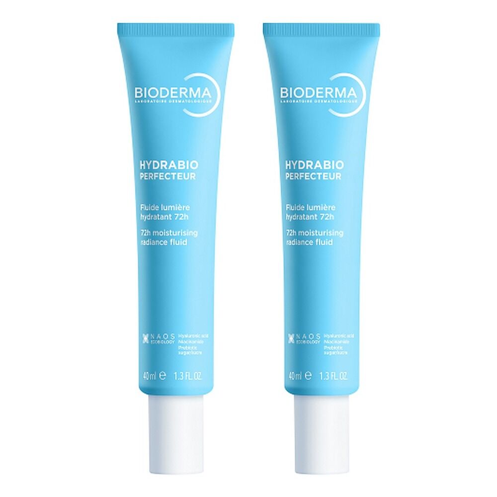 Bioderma Hydrabio Perfecteur Moisturising Radiance Fluid 40ml Pack of 2