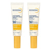 Bioderma Photoderm Suncare Serum SPF50 Dewy Glow Face Sunscreen 50mL Pack of 2