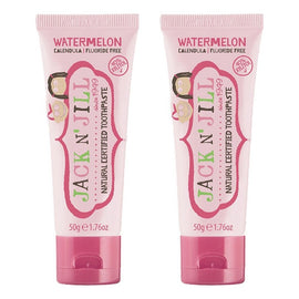 Jack N' Jill Natural Certified Toothpaste Watermelon 50g Pack of 2
