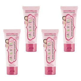 Jack N' Jill Natural Certified Toothpaste Watermelon 50g Pack of 4