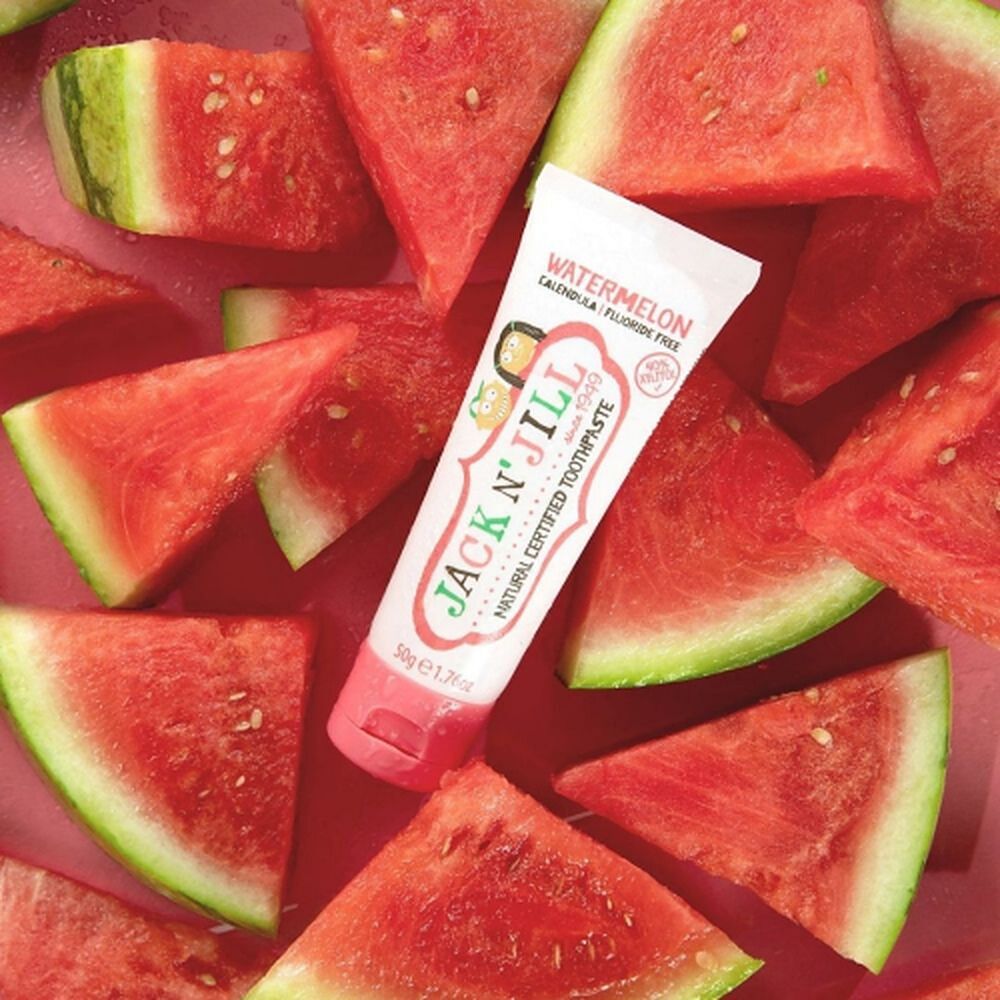Jack N' Jill Natural Certified Toothpaste Watermelon 50g