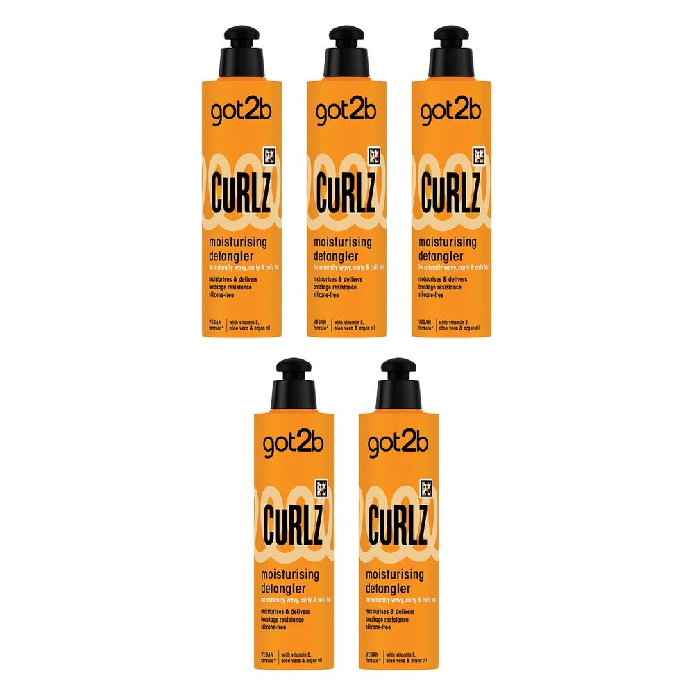 Got2B Curlz Moisturising Detangler 200mL Pack of 5
