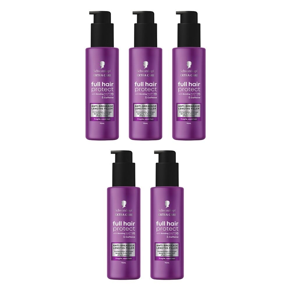 Schwarzkopf Extra Care Full Hair Protect Anti-Breakage Lengths Filler Pack of 5
