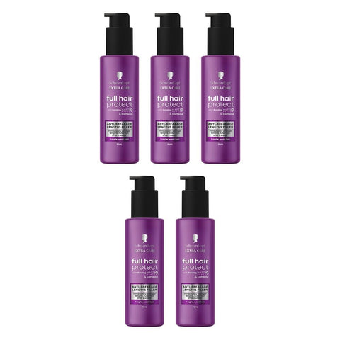 Schwarzkopf Extra Care Full Hair Protect Anti-Breakage Lengths Filler Pack of 5